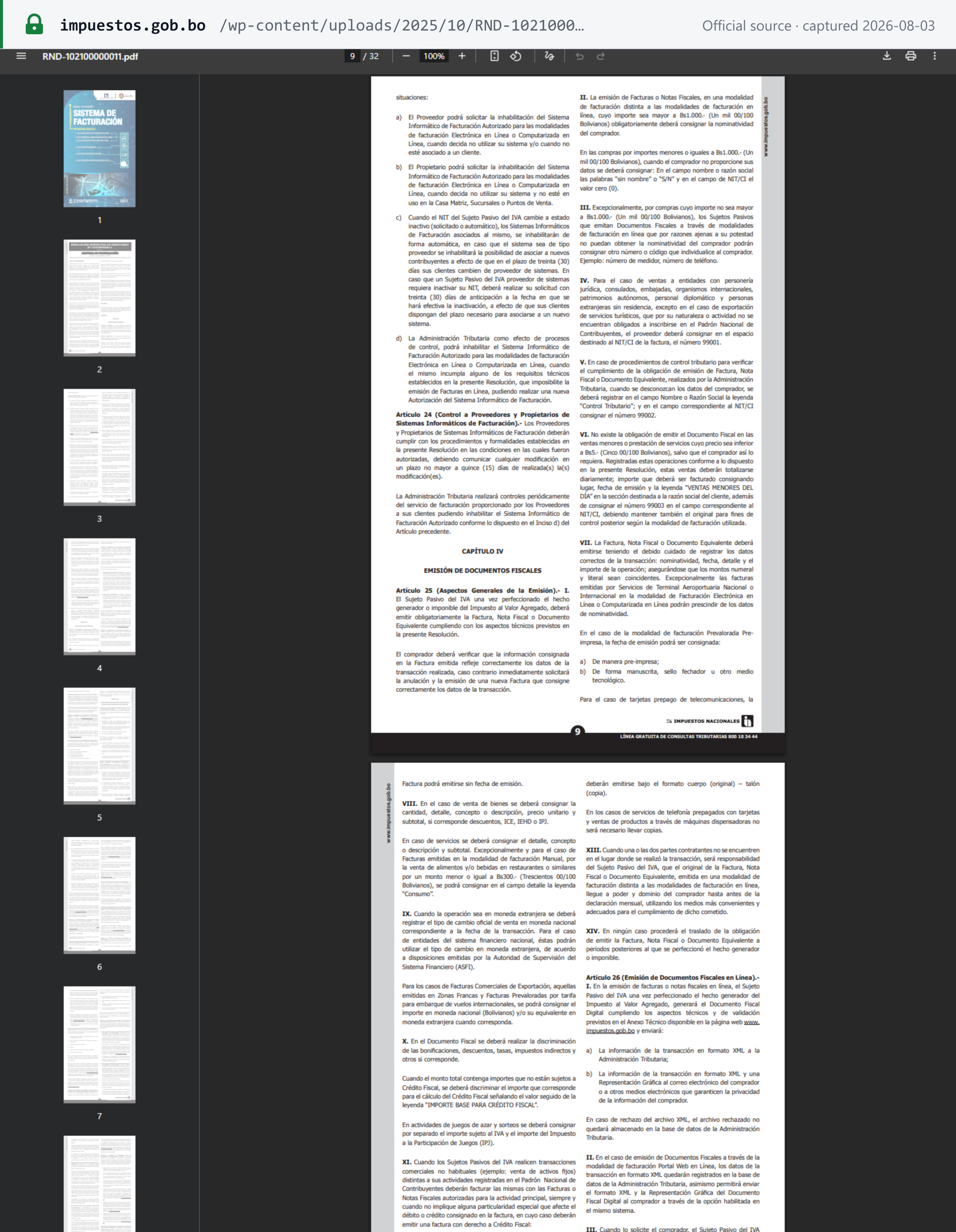 Source snapshot — RND 102100000011 Article 25 — mandatory invoice content thresholds