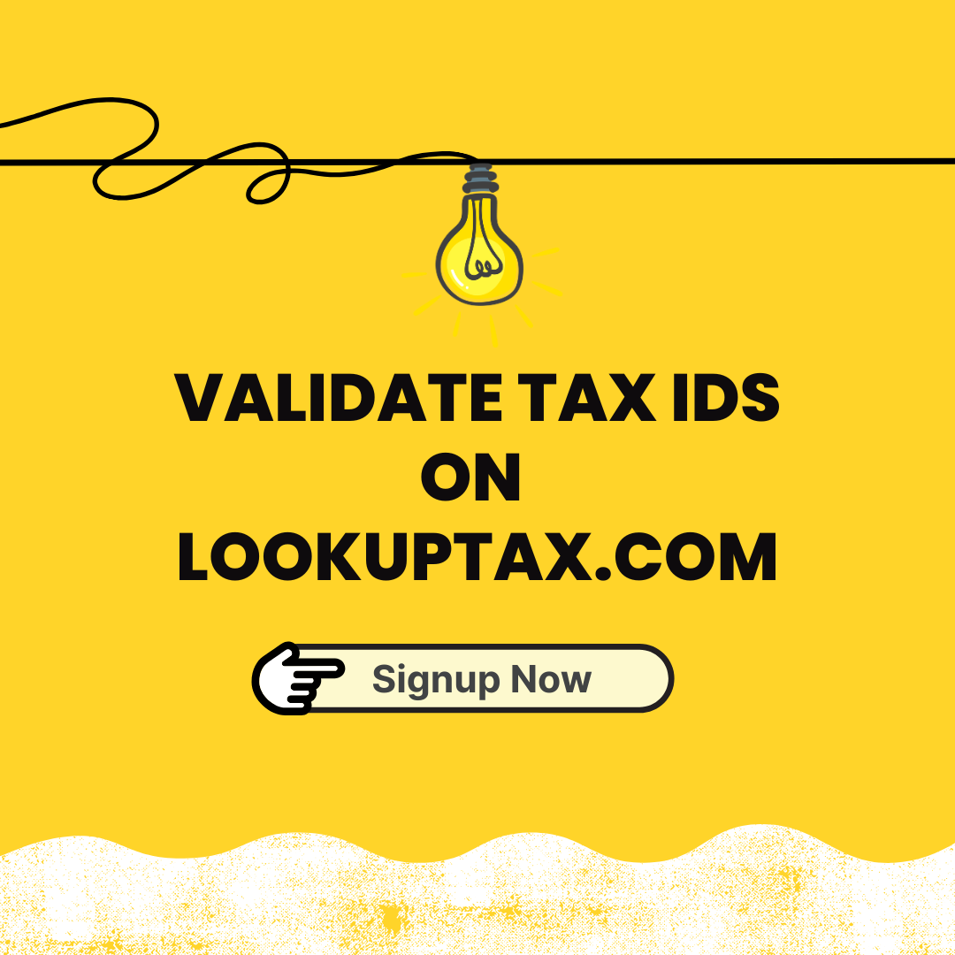 LookupTax Signup