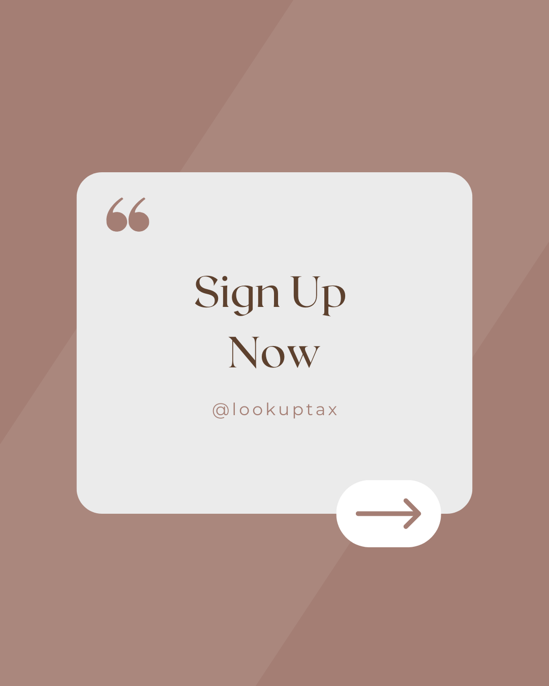 LookupTax Signup
