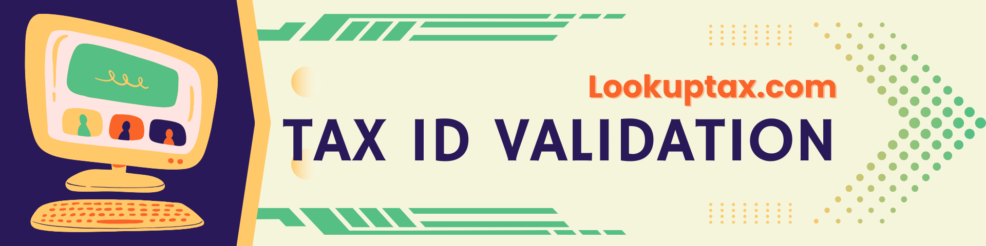 Sign up on Lookuptax for taxid validation