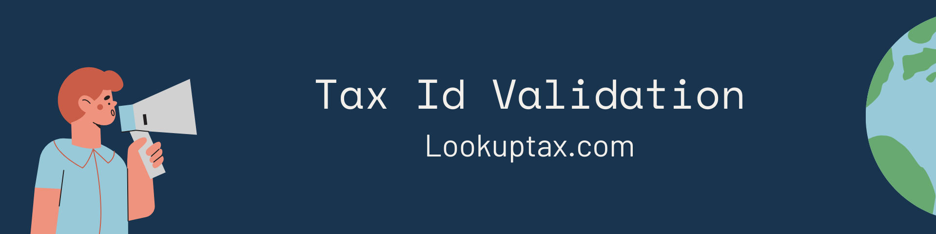 Sign up on Lookuptax for taxid validation