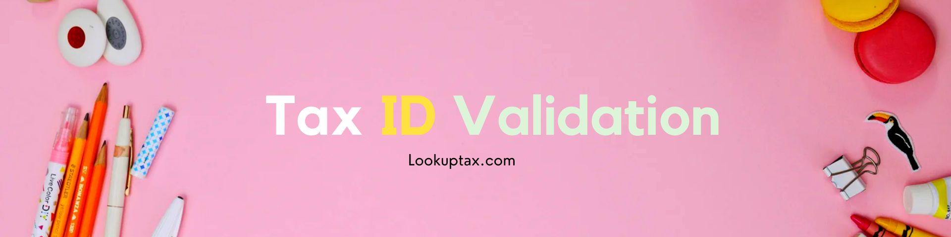 Sign up on Lookuptax for taxid validation