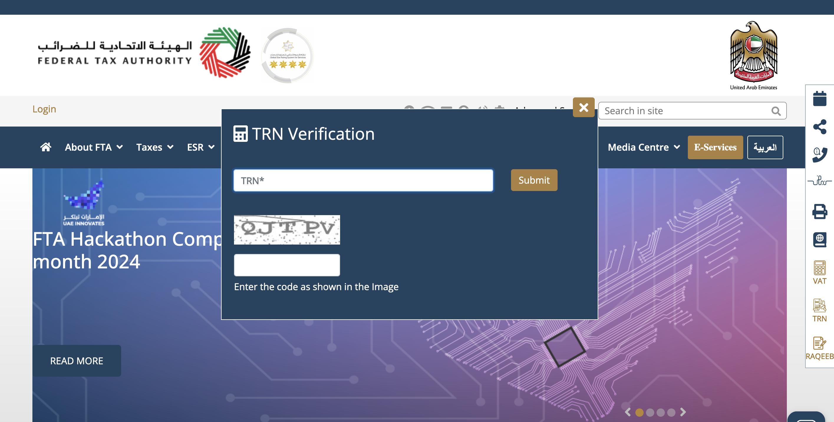 TRN Verification in UAE