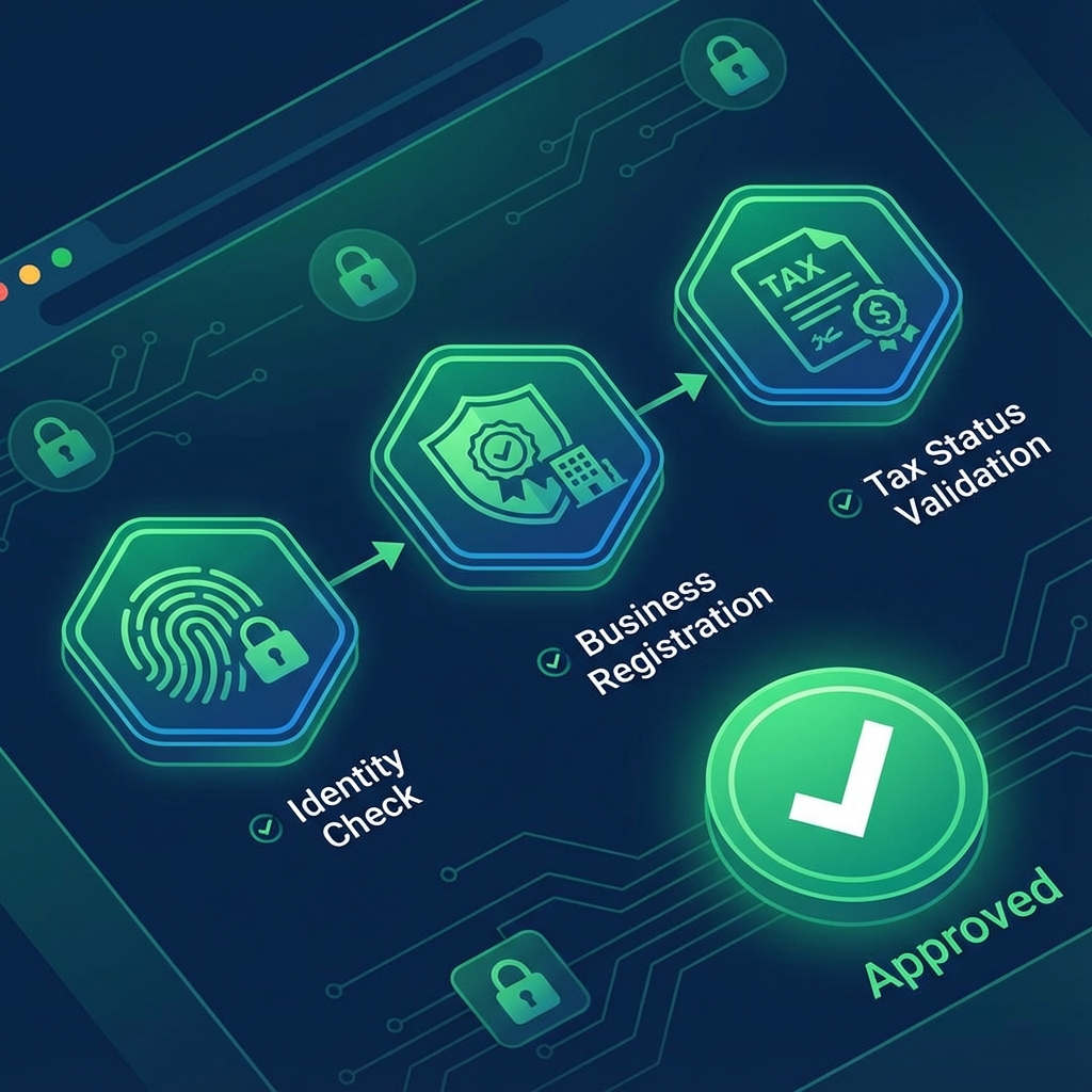 Fintech KYB & Tax ID Verification - Zero-Friction Merchant Underwriting