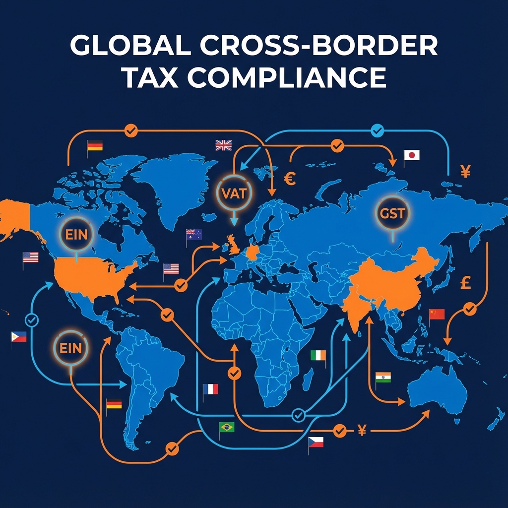 Cross-Border Tax Compliance - Tax ID validation workflow for validate tax ids for cross-border b2b trade